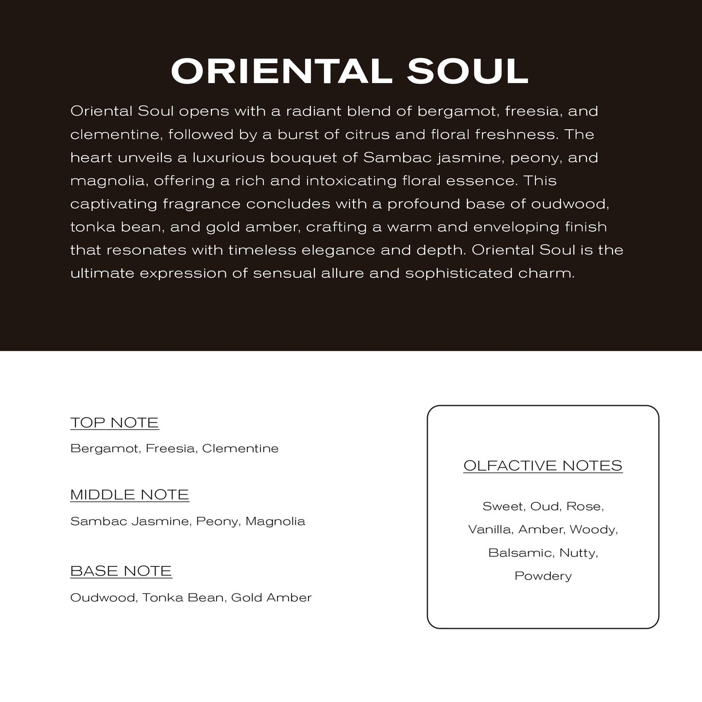 Oriental soul